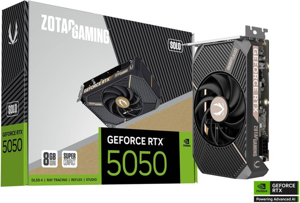 Изображение товара Видеокарта Zotac GeForce RTX 5050 8Gb GDDR6 (ZT-B50500G-10L)