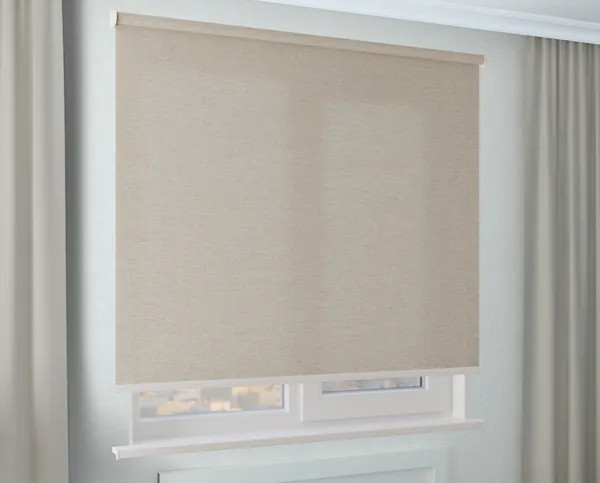 Изображение товара Рулонная штора Jalux МЕ 734 145x160 (бежевый)