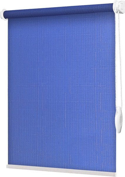 Изображение товара Рулонная штора Jalux Лен 2075 145x160 (синий)