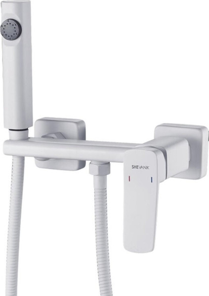 Изображение товара Гигиенический душ со смесителем Shevanik S9905C-1 (белый)