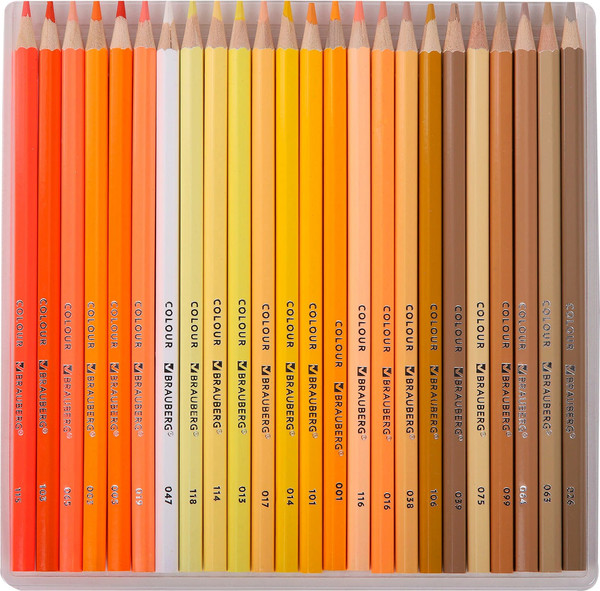 Изображение товара Набор цветных карандашей Brauberg 182006 (120цв)