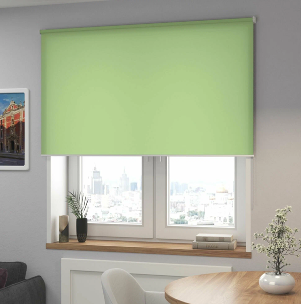 Изображение товара Рулонная штора Jalux N 2073 135x160 (салатовый)