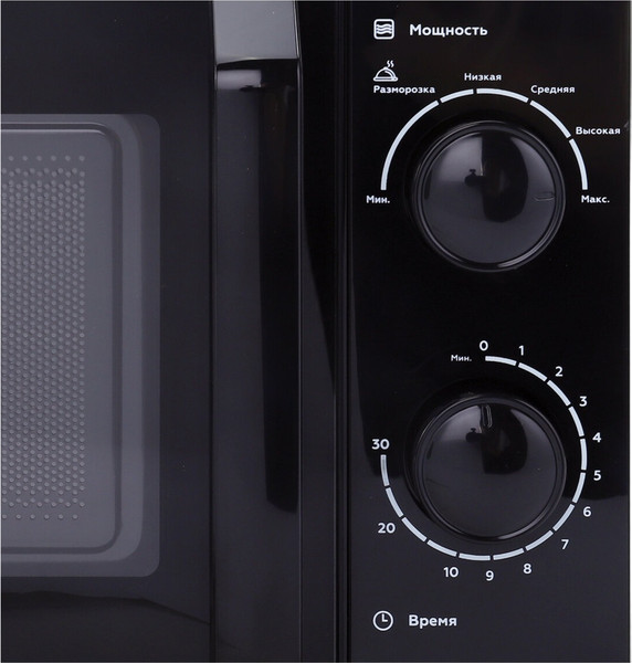 Изображение товара Микроволновая печь Sonnen MW2070BL-6MB / 454983 (черный)