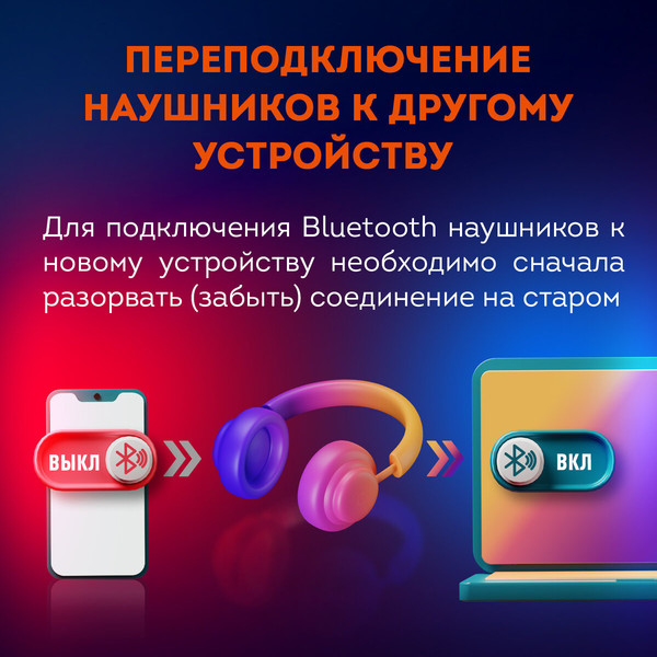 Изображение товара Беспроводные наушники Daswerk B-39 / 513805 (черный)