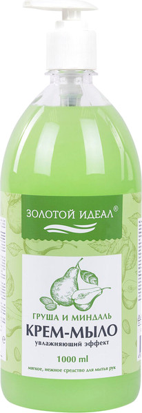 Изображение товара Мыло жидкое Золотой идеал Груша и миндаль / 609426 (1л)