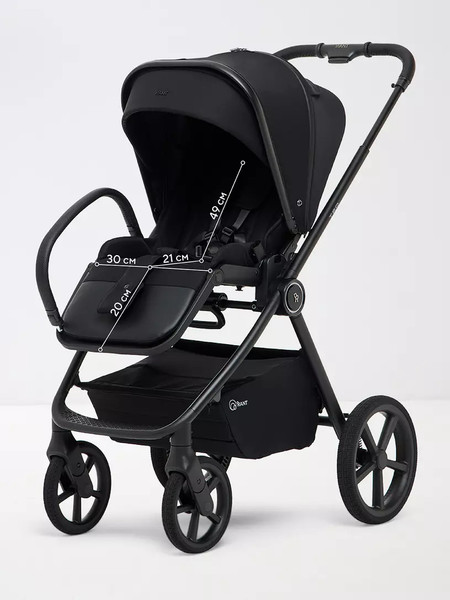 Изображение товара Детская универсальная коляска Rant Teo Soft 2 в 1 / RA121 (черный)