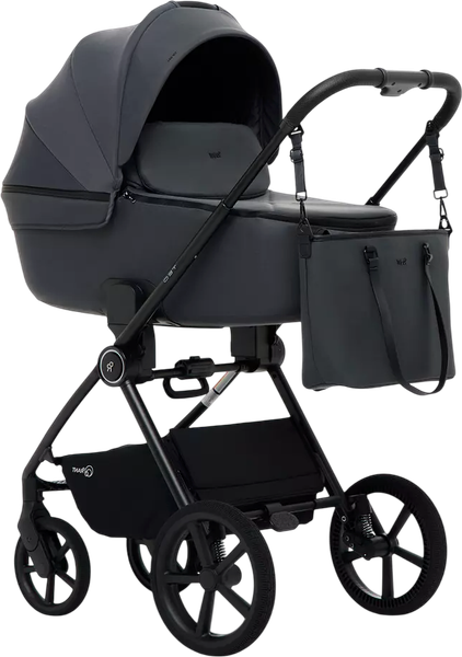 Изображение товара Детская универсальная коляска Rant Teo Soft 2 в 1 / RA121 (графит)