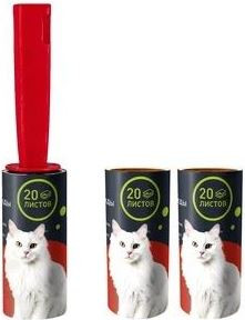 Изображение товара Ролик для чистки одежды Полимербыт 4384023 (20л, с запасными блоками 2x20л)