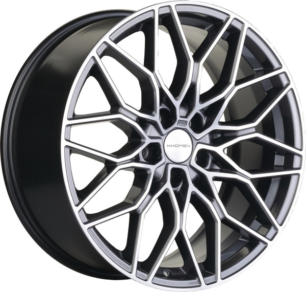Изображение товара Литой диск Khomen KHW1813 Haval Jolion 18x7" 5x114.3мм DIA 66.5мм ET 37мм Gray FP
