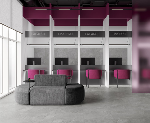 Изображение товара Плитка Laparet Porter Silver (600x600, серый светлый)