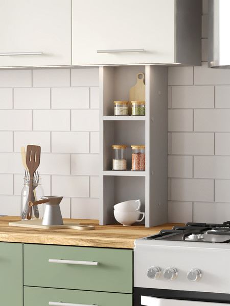 Изображение товара Полка Артём-Мебель Чили СН 129.01 (серый)