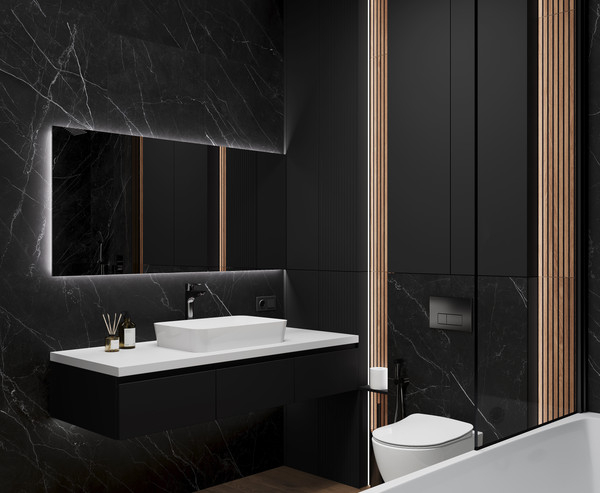 Изображение товара Плитка Laparet Opera Nero (600x600, черный)