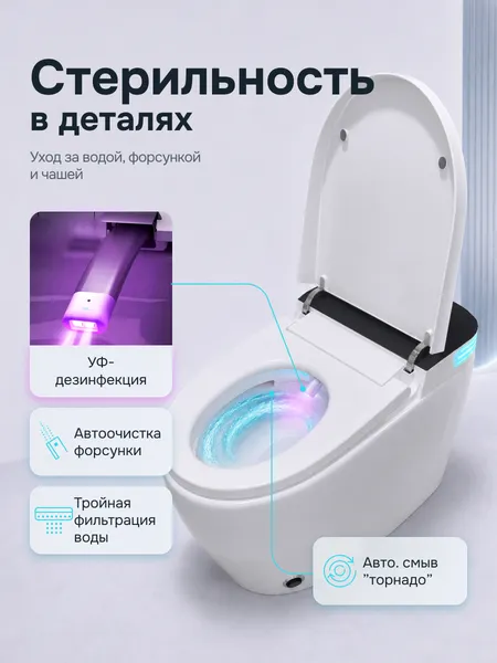 Изображение товара Унитаз приставной Sundays LD0188