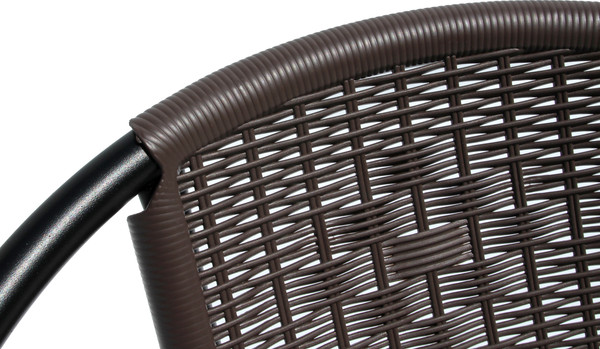 Изображение товара Комплект садовой мебели Garden Story Луис мини / WR-SX026/SC-075 (черный/коричневый)