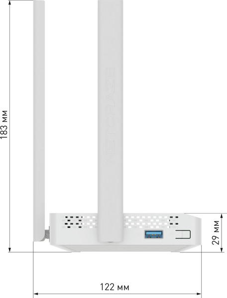 Изображение товара Беспроводной маршрутизатор Keenetic Netcraze Viva NC-1913