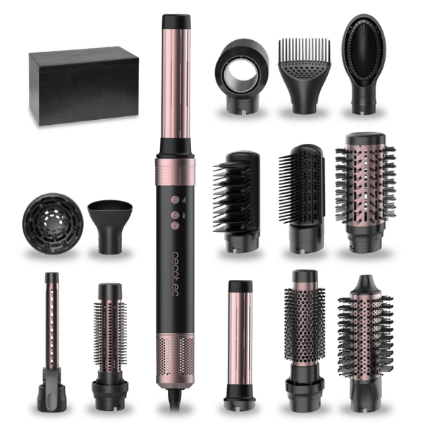 Изображение товара Мультистайлер Cecotec CeramicCare 14 в 1 AirGlam / 251 (черный)