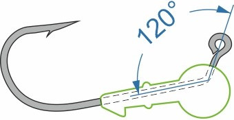 Изображение товара Джиг-головка NAUTILUS Power 120 NP-1608 hook №4/0 14гр / NP-1608-4/0-14