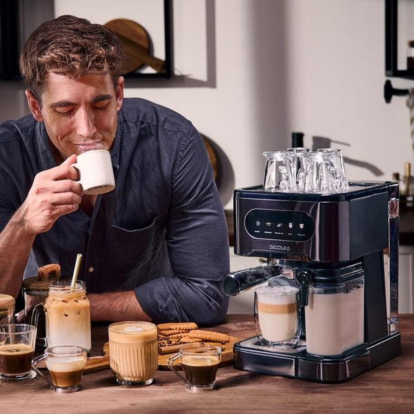 Изображение товара Кофеварка эспрессо Cecotec Cafelizzia 890 Gray / 1624