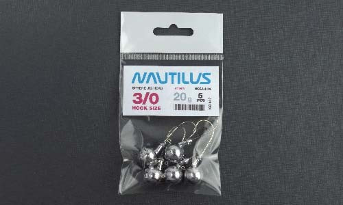 Изображение товара Джиг-головка NAUTILUS Sting Sphere SSJ4100 hook №3/0 20гр / NSSJ4100-3/0-20