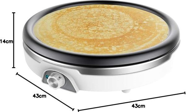 Изображение товара Блинница Cecotec Fun Crepestone XL Inox / 8019