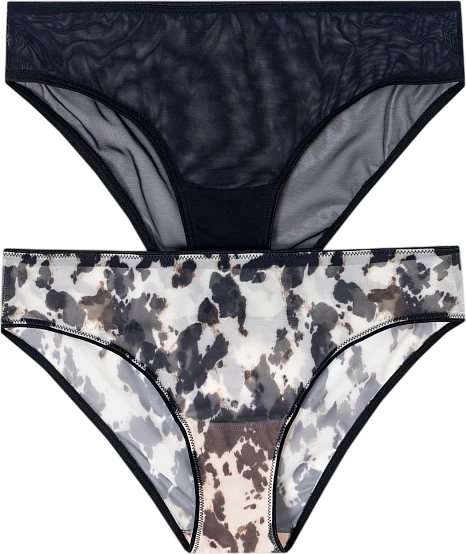 Изображение товара Комплект женских трусов Mark Formelle 412451-2 (р.102, пегая набивка)