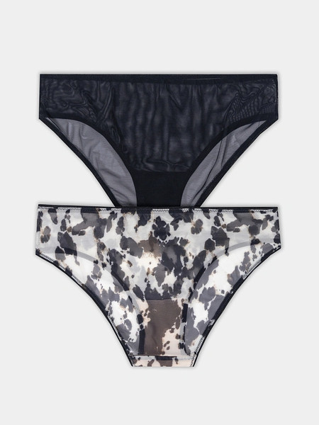 Изображение товара Комплект женских трусов Mark Formelle 412451-2 (р.102, пегая набивка)