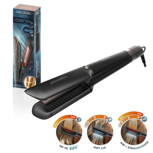 Изображение товара Выпрямитель для волос Cecotec Air Lisse Black / 100988