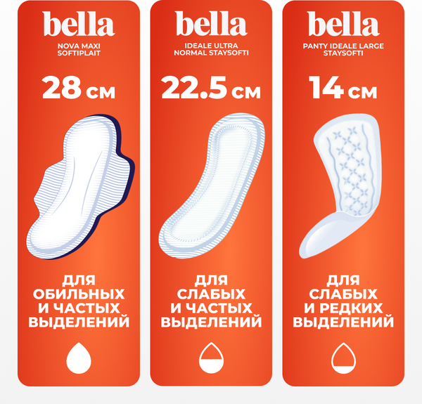 Изображение товара Прокладки гигиенические Bella Mix №3