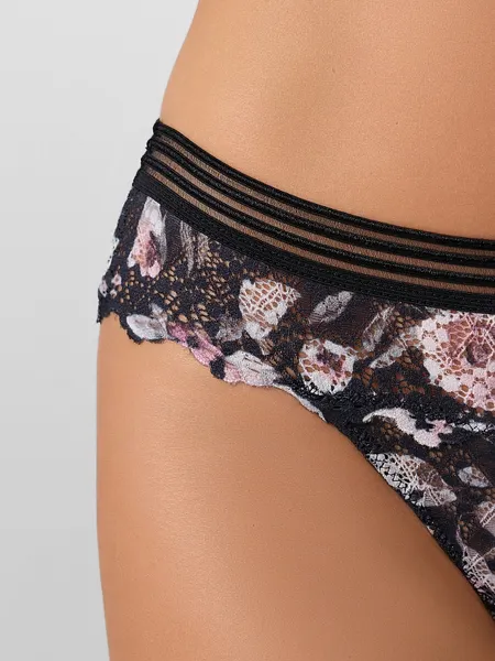 Изображение товара Трусы женские Mark Formelle 412616 (р.90, цветы на черном-1)