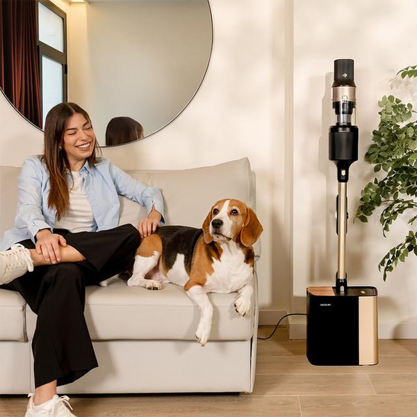 Изображение товара Вертикальный пылесос Cecotec Conga Rockstar 5500 Hurricane Station Pet Flex / 102268