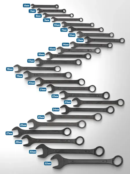 Изображение товара Набор ключей KingTul KT-5261P+1 Black / 63605