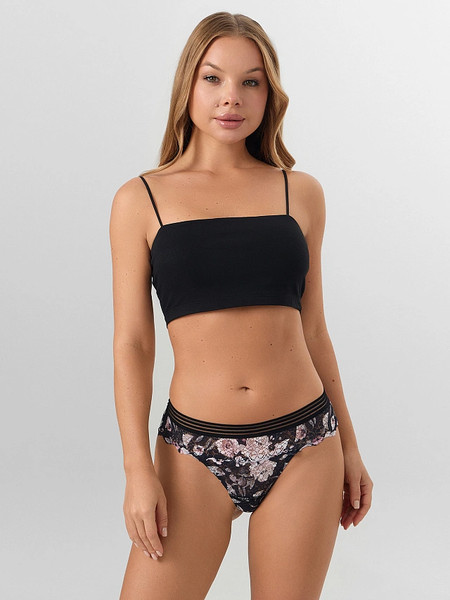 Изображение товара Трусы женские Mark Formelle 412616 (р.114, цветы на черном-1)