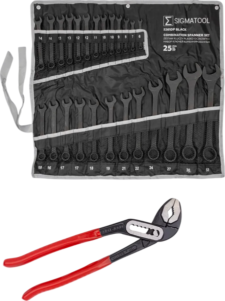 Изображение товара Набор ключей Sigmatool Sigmatool-5261DP+1 Black / 63600
