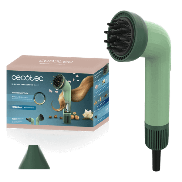 Изображение товара Фен Cecotec IoniCare Dry&Keratin Olive / 109734