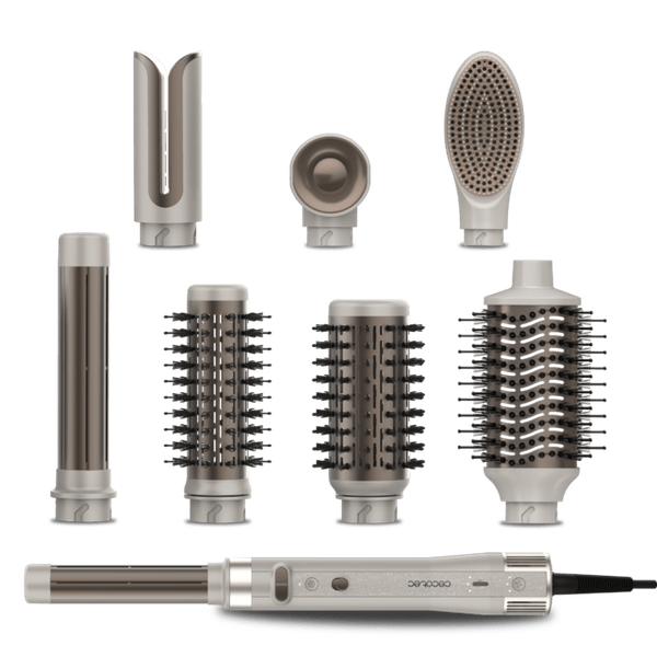 Изображение товара Мультистайлер Cecotec CeramicCare 8 в 1 AirGlam Gyro Champagne / 112528