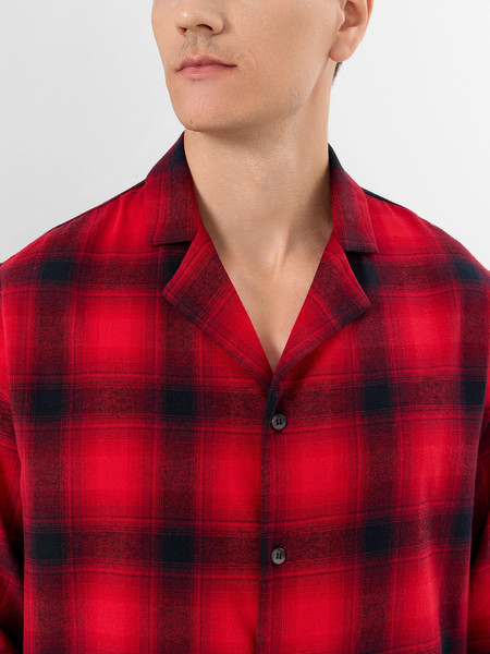 Изображение товара Пижама Mark Formelle 591047 (р.88-78-176, красная клетка на черном)