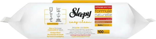 Изображение товара Влажные салфетки для дома Sleepy Herbal Soap Additive для уборки. Мыло с травяными добавками (100шт)