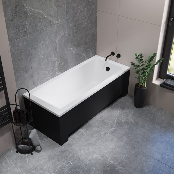 Изображение товара Ванна акриловая Lauter Estelle 150 / 21206050 (с каркасом и сифоном 21Y32002 белый)