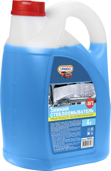 Изображение товара Жидкость стеклоомывающая Pingo Зимний -30°C / 75030-9