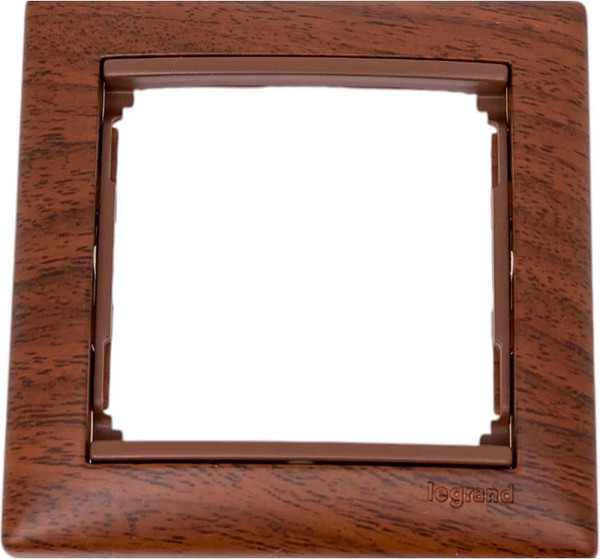 Изображение товара Рамка для выключателей и розеток Legrand Valena 694362 (дерево тонированное)