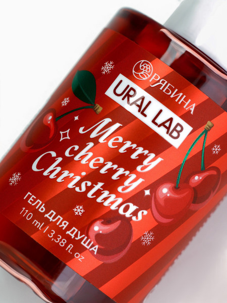 Изображение товара Гель для душа URAL LAB Вишня / 10867254 (110мл)