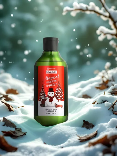 Изображение товара Гель для душа URAL LAB Winter Melody Магический уд / 10867229 (300мл)