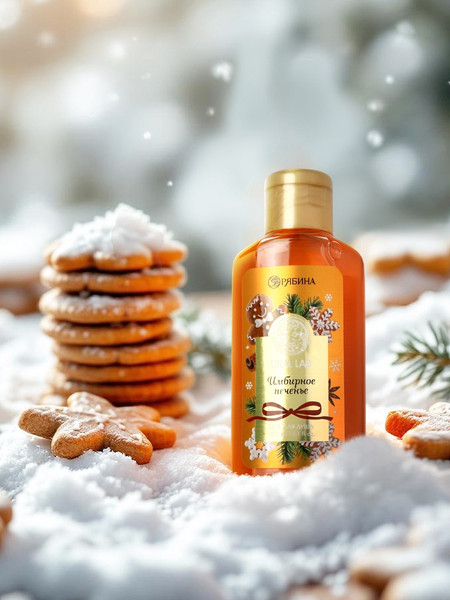 Изображение товара Гель для душа URAL LAB Имбирное печенье / 10867653 (100мл)