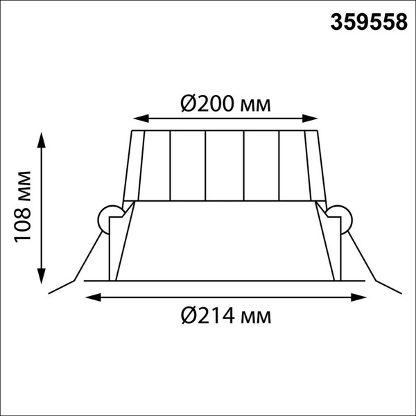 Изображение товара Точечный светильник Novotech Clara 359558