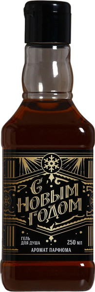 Изображение товара Гель для душа Чистое счастье С Новым Годом Парфюм мужской / 10349375 (250мл)