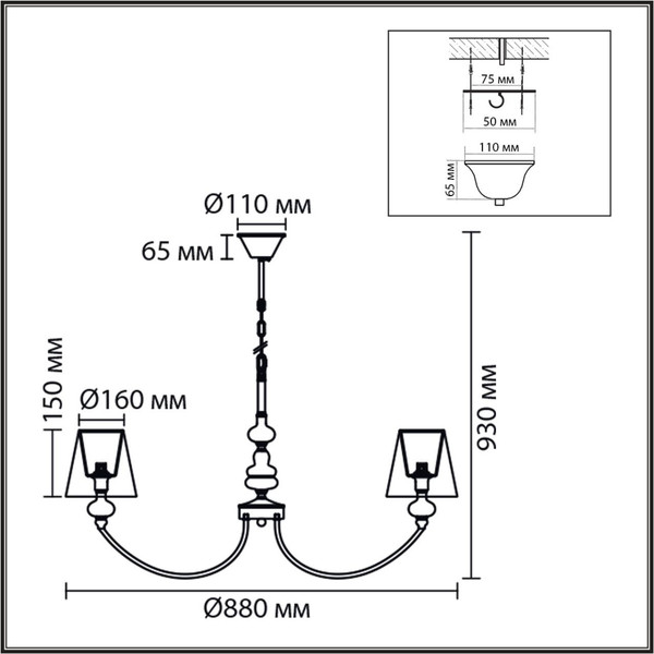 Изображение товара Люстра Lumion Kentuki 8283/8