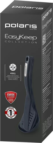 Изображение товара Набор кухонных приборов Polaris EasyKeep-4N (графитовый)