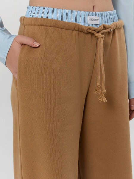 Изображение товара Штаны Mark Formelle 182566 (р.164/170-90, марципан/декор)