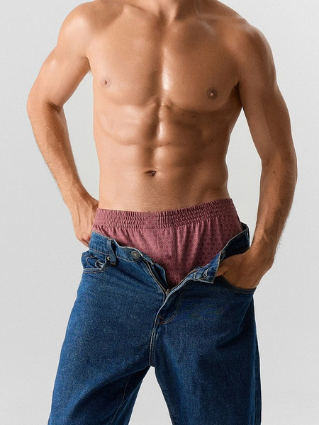 Изображение товара Трусы мужские Mark Formelle 411152 (р.90-100, геометрия на ноктюрне)