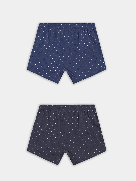 Изображение товара Комплект мужских трусов Mark Formelle 411152-2 (р.98-108, звездочки на темно-сером/звездочки на джинсовом)